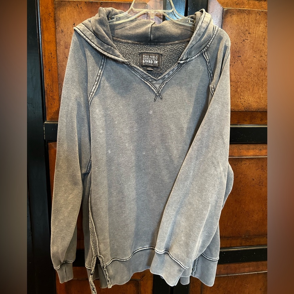 American Eagle Outfitters Gray Hoodie